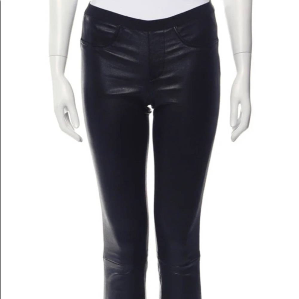 Helmut Lang faux leather leggings